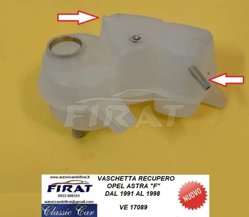 VASCHETTA RECUPERO OPEL ASTRA F 91 - 98 (17089)